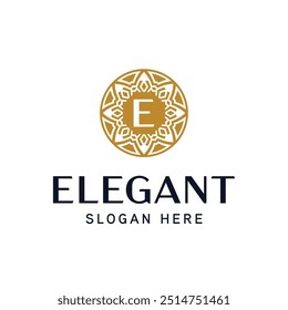 Elegant Ornamental Emblem for Premium and High-End Brands
