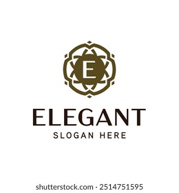 Elegant Ornamental Emblem for Premium and High-End Brands