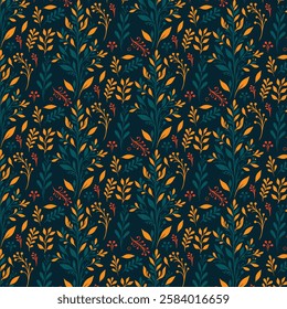 elegant ornamental floral seamless pattern for digital artwork wallpaper and textile printing