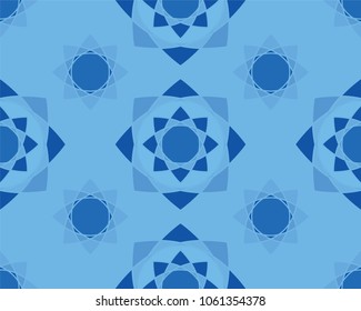 Elegant Ornaments Geometric Mandala. Ancient decorative ornament pattern. Hand-drawn creative template, vector