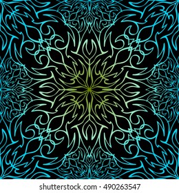 Elegant ornate background. Nice and interesting hand-drawn vector illustration