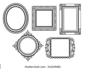 Elegant Ornate frames