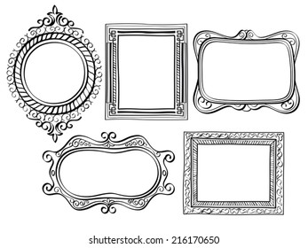 Elegant Ornate frames