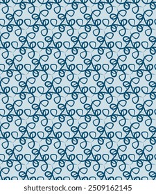 Elegant ornate lattice seamless pattern. Vector illustration for print, fabric, cover, packaging, interior decor, blog decoration and other your projects.