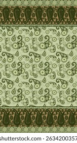 Elegante patrón de paisley para el fondo de Fondo de pantalla y textil hermoso paisley se originó en Persia y paisley es popular en Irán India Escocia este diseño de paisley es bueno para la bufanda de vestir rida