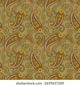 elegant paisley pattern for wallpaper background and textile beautiful paisley originated in persia and paisley is popular in Iran india scotland this paisley design is good for dress shawl scarf rida