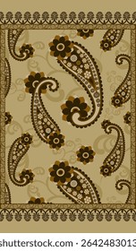elegant paisley pattern for wallpaper background and textile beautiful paisley originated in persia and paisley is popular in Iran india scotland this paisley design is good for dress shawl scarf rida