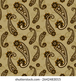 elegant paisley pattern for wallpaper background and textile beautiful paisley originated in persia and paisley is popular in Iran india scotland this paisley design is good for dress shawl scarf rida