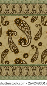 Elegante patrón de paisley para el fondo de Fondo de pantalla y textil hermoso paisley se originó en Persia y paisley es popular en Irán India Escocia este diseño de paisley es bueno para la bufanda de vestir rida
