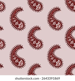 Elegante patrón de paisley para el fondo de Fondo de pantalla y textil hermoso paisley se originó en Persia y paisley es popular en Irán India Escocia este diseño de paisley es bueno para la bufanda de vestir rida