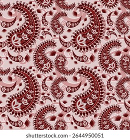elegante paisley padrão para fundo papel de parede e tecido bonito paisley originado na pérsia e paisley é popular no Irã índia escócia este design paisley é bom para vestido xale cachecol rida