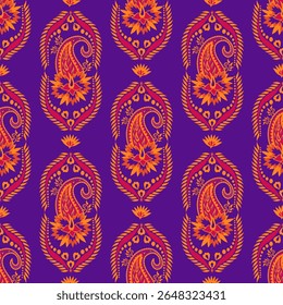 Elegante patrón de paisley para el fondo de Fondo de pantalla y textil hermoso paisley se originó en Persia y paisley es popular en Irán India Escocia este diseño de paisley es bueno para la bufanda de vestir rida