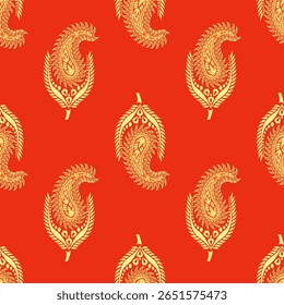 elegante paisley padrão para fundo papel de parede e tecido bonito paisley originado na pérsia e paisley é popular no Irã índia escócia este design paisley é bom para vestido xale cachecol rida