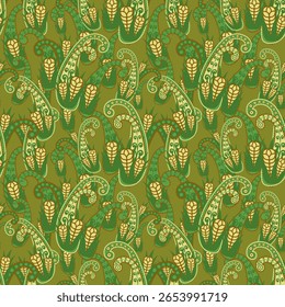 elegante paisley padrão para fundo papel de parede e tecido bonito paisley originado na pérsia e paisley é popular no Irã índia escócia este design paisley é bom para vestido xale cachecol rida