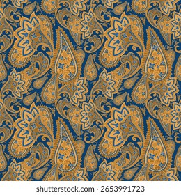 elegante paisley padrão para fundo papel de parede e tecido bonito paisley originado na pérsia e paisley é popular no Irã índia escócia este design paisley é bom para vestido xale cachecol rida