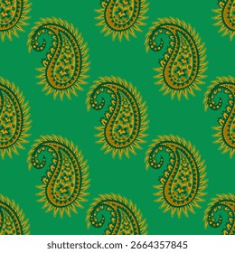 Elegante patrón de paisley para el fondo de Fondo de pantalla y textil hermoso paisley se originó en Persia y paisley es popular en Irán India Escocia este diseño de paisley es bueno para la bufanda de vestir rida