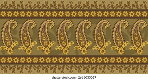 Elegante patrón de paisley para el fondo de Fondo de pantalla y textil hermoso paisley se originó en Persia y paisley es popular en Irán India Escocia este diseño de paisley es bueno para la bufanda de vestir rida