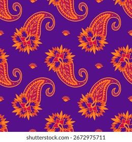 Elegante patrón de paisley para el fondo de Fondo de pantalla y textil hermoso paisley se originó en Persia y paisley es popular en Irán India Escocia este diseño de paisley es bueno para la bufanda de vestir rida