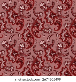Elegante patrón de paisley para el fondo de Fondo de pantalla y textil hermoso paisley se originó en Persia y paisley es popular en Irán India Escocia este diseño de paisley es bueno para la bufanda de vestir rida