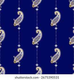 Elegante patrón de paisley para el fondo de Fondo de pantalla y textil hermoso paisley se originó en Persia y paisley es popular en Irán India Escocia este diseño de paisley es bueno para la bufanda de vestir rida