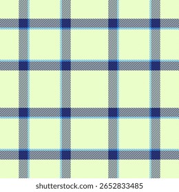 Elegant pale yellow and navy blue plaid pattern.  Perfect for textile design, apparel, wrapping paper, or website backgrounds.