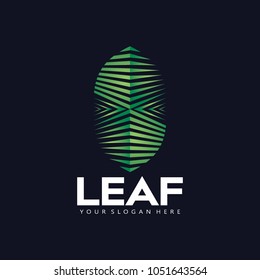 Elegant Palm Leaf Logo
