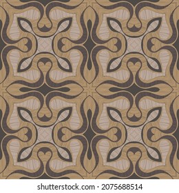 Elegant parquet seamless pattern. Vector illustration for print, fabric, cover, packaging, interior decor, blog decoration and other your projects.
