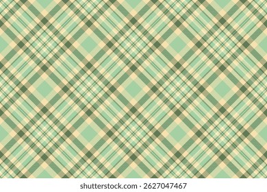 Elegant pastel green and beige plaid pattern. Perfect for textile design, wallpaper, or website backgrounds.