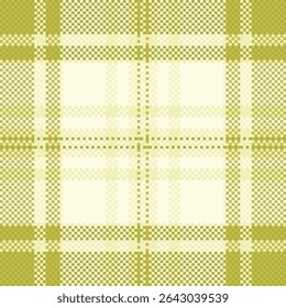Elegant pastel green and cream plaid pattern. Perfect for textile design, website backgrounds, or packaging. This subtle, sophisticated texture evokes feelings of calm and tranquility.
