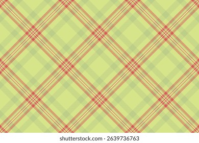 Elegant pastel green and red diagonal plaid pattern.  Perfect for textile designs, website backgrounds, or adding a touch of sophisticated style to any project.