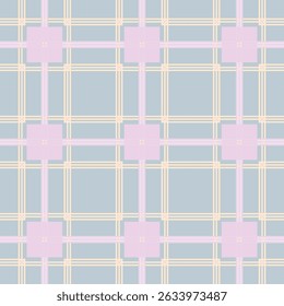Elegant Pastel Grid Pattern Featuring Delicate Intersecting Lines and Squares