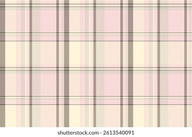 Elegant pastel pink and cream plaid pattern. Perfect for textile design, fashion, home decor, or website backgrounds.