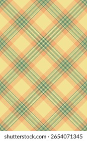 Elegante pastel xadrez padrão em pêssego e verde sábio.  Perfeito para design têxtil, fundos de site, ou embalagem.
