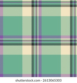 Elegant pastel plaid pattern, perfect for textile design, fashion, and home decor.