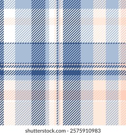 Elegant pastel plaid pattern in soft blues, pinks, and white. Ideal for fashion, home decor, and stationery designs.  Creates a sophisticated, modern, and calming aesthetic.