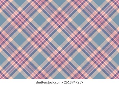 Elegant pastel plaid pattern in soft blues, pinks, and grays.  Ideal for textile design, fashion, website backgrounds, and stationery.