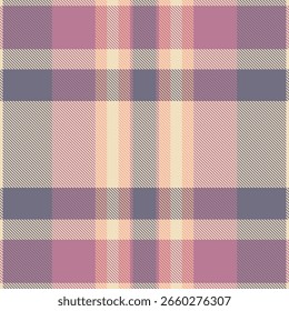 Elegant pastel plaid pattern. Soft pink, peach, and purple hues create a calming, versatile design perfect for fashion, home décor, or website backgrounds.