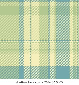 Elegantes pastellfarbenes Plaid-Muster in weichen Greens und Blues.  Perfekt für Textildesign, Bekleidung, Inneneinrichtung oder Website-Hintergründe.
