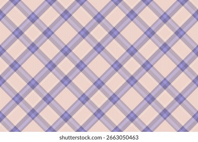 Elegant pastel plaid pattern in soft purple and beige tones.  Perfect for textile design,  wrapping paper, or website backgrounds.