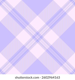 Elegant pastel purple and white plaid pattern.  Perfect for textile design, website backgrounds, or stationery.  Subtle texture adds visual interest and a touch of sophistication.