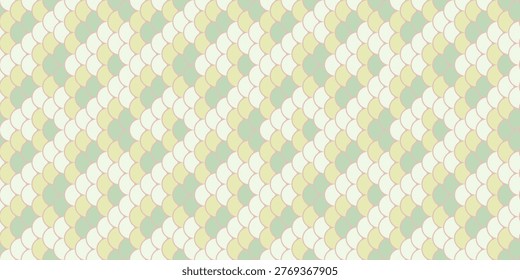 Elegant pasteltoned geometric pattern, ideal for textile design, wallpaper, or website backgrounds.  Interlocking shapes create a subtle yet sophisticated visual texture.