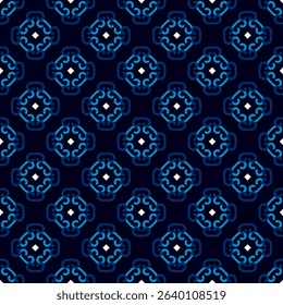 Elegant pattern abstract shape simple geometric motif continuous background. Modern fabric design textile swatch woman dress, mans shirt allover print block. High resolution image digital illustration
