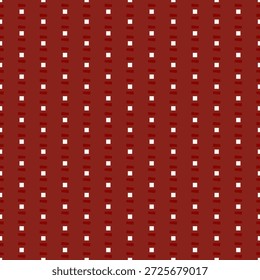 Elegantes Muster abstrakte Formen nahtlose Hintergrund geometrisches Design moderne Textil Stoff swatch, Papier, Tapete Druck. Vektorgrafik Illustration digitales Bild. Vintage festliches Rot, weiße Farbe.