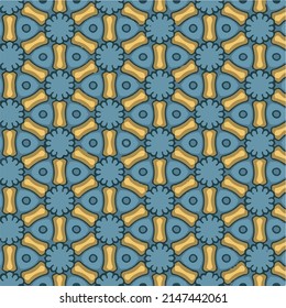 Elegant pattern background for cards, fabrics and tissues with abstract geometric shapes.