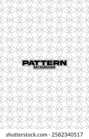 Elegant Pattern Background. Diamond and Star Geometric Pattern