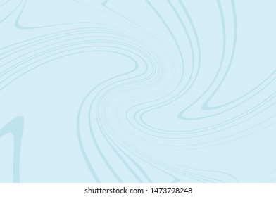 Elegant pattern with blue wavy lines. Dynamic, motion background. Vector illustration
