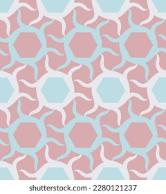 Elegant pattern crimson background with a pop of red and a mix of geometric shapes monochrome color scheme and ornate details nostalgia and sophistication for wallpaper, fabric, interior decor