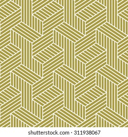 Elegant pattern. Golden pattern. Seamless vector pattern.