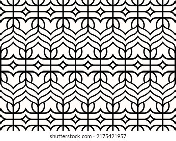 El patrón elegante tiene formas geométricas. Elemento de decoración de textura negra moderna. Vector, 2022