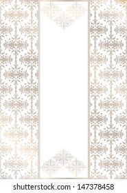 Elegant pattern on a seamless background. Original design